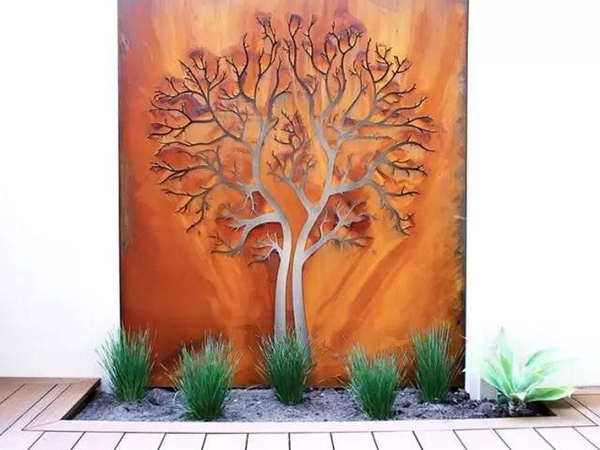 耐候鋼藝術(shù)景墻發(fā)展有優(yōu)勢(shì)嘛？