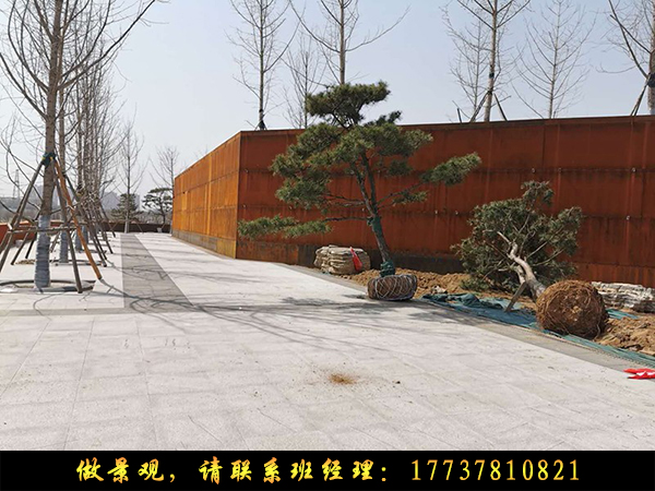 景觀園林中耐候鋼是怎樣展現(xiàn)的？