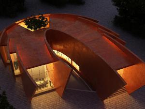 耐候鋼板在造型藝術(shù)上的應(yīng)用！