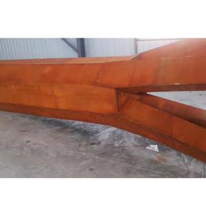 耐候鋼板的研磨和刷涂處理！